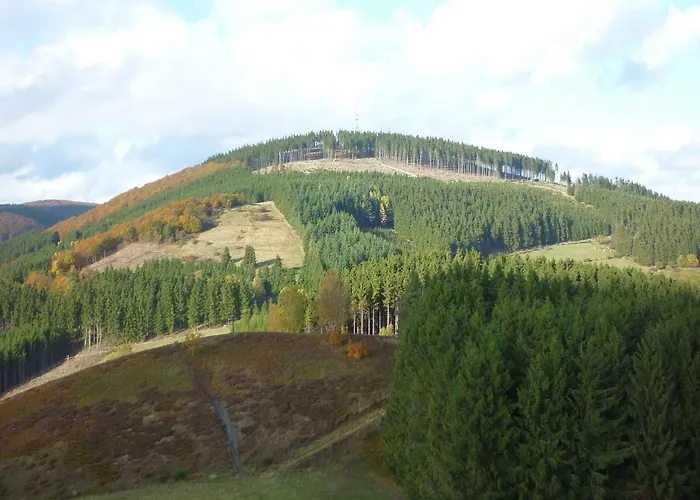 شقة Im Sauerland Hillside ليسن